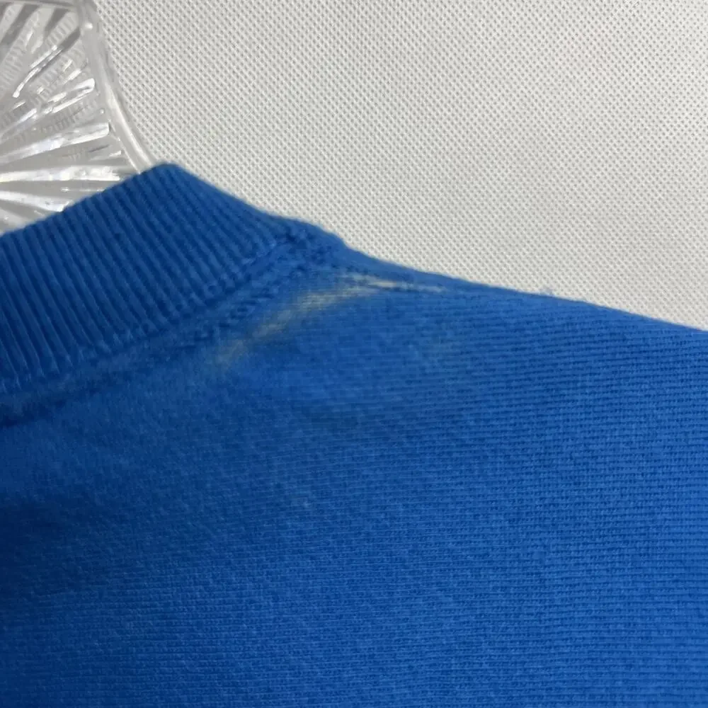 Vintage Champion Reverse Weave Crewneck Sweatshirt Blue Pullover X-Small - Picture 9 of 12